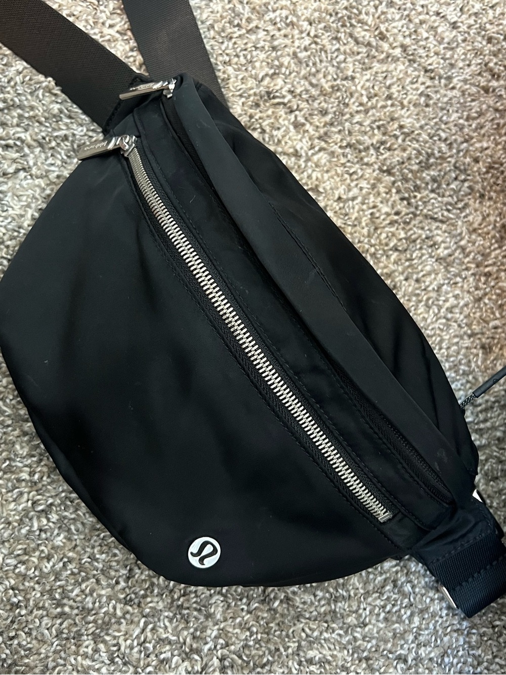 lululemon Black Belt Bag/ Fanny pack